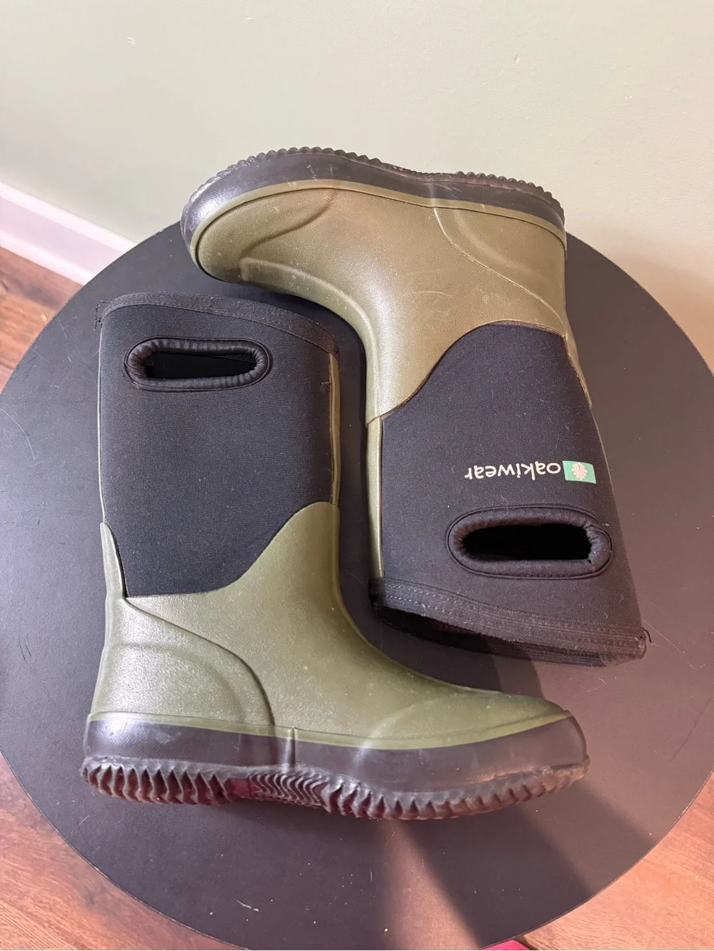 OAKI Kid's Neoprene Rain Boots, Snow Boots, Muck Boots 13 sz
